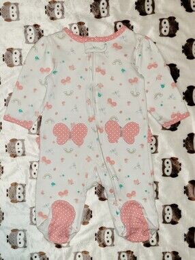 $1 | 0-3m | 'Butterfly' Jumpsuit/Footies